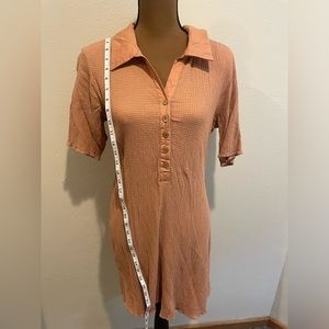 Free people above knee Cotton dress size medium